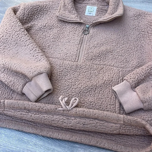 Billabong Time Off Sherpa Jacket, dusty pink - Picture 5 of 8